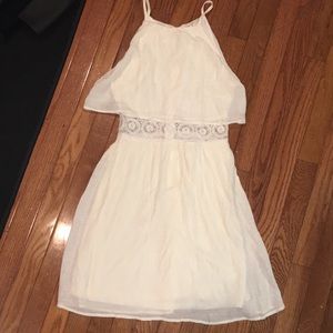 Boho Creme dress Small